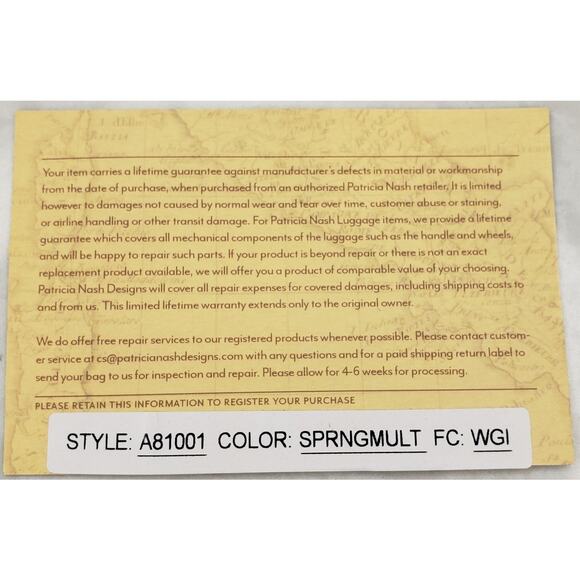 PATRICIA NASH Women's Leather Envelope Clutch Purse Floral Spring Multicolor GUC - Picture 2 of 16